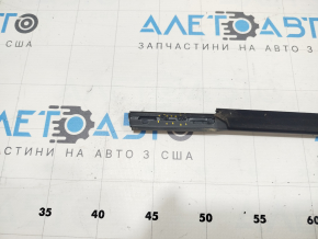 Door-glass molding, center rear left, Honda Accord 18-22, matte, broken fasteners