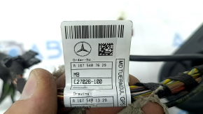 Wiring for the front left door of a Mercedes W167 GLE 350 450 20-24 for a camera and keyless entry