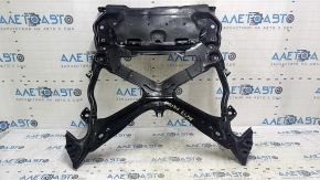 The front subframe of the Audi A4 B9 17-25 is dented.