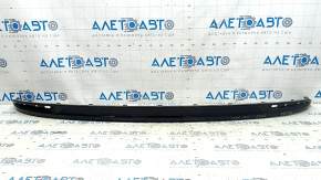 Ford Fusion mk5 13-18 rear bumper trim for 1 pipe, gloss black, dents, torn mount, dent