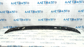 Ford Fusion mk5 13-18 rear bumper trim for 1 pipe, gloss black, dents, torn mount, dent