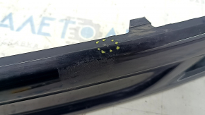 Ford Fusion mk5 13-18 rear bumper trim for 1 pipe, gloss black, dents, torn mount, dent