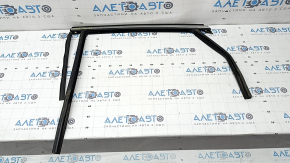 Upper rear left door molding for Ford Fusion mk5 17-20 chrome with glass seal