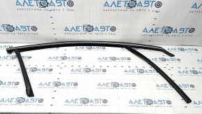 Upper front right door molding for Ford Fusion mk5 17-20 chrome with glass seal