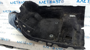 Front left floor covering for Ford Fusion mk5 2017-2018 hybrid, plug-in, black, for cleaning