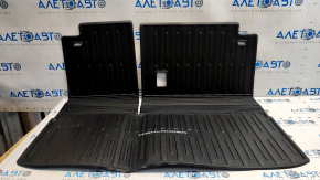 Trunk mat Toyota Highlander 20- rubber black