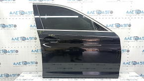 Front right door assembly BMW 5 G30 17-23 black 668, dent