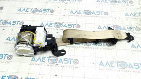 Driver's seat belt BMW 5 G30 17-23 Canberra beige, contact with water, for cleaning