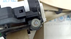 Driver's seat belt BMW 5 G30 17-23 Canberra beige, contact with water, for cleaning