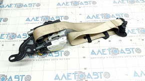 Driver's seat belt BMW 5 G30 17-23 Canberra beige, contact with water, for cleaning