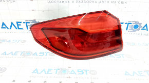 BMW 5 G30 17-20 wing outer left headlight chips and scratches