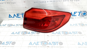 BMW 5 G30 right outer fender light scratches 17-20
