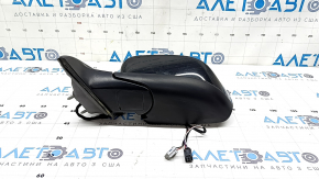 Left side mirror assembly for Jeep Compass 17-24, 3+4 pins, heated, BSM, graphite