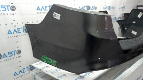 Rear bumper, bare, Ford Fusion mk5 13-18, graphite, for 4 parking sensors, dents, scratches