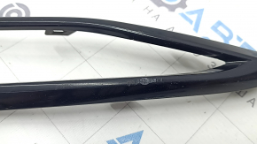 Left fog light frame for BMW 5 G30 17-20, gloss black, scratches, dents