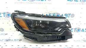 Jeep Compass 22-25 LED right front headlight assembly with mount, sand