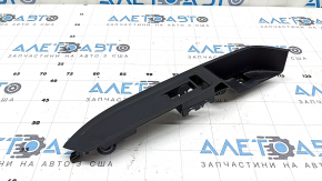 Black front right window control trim for Jeep Compass 22-25