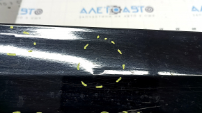 Left side sill for BMW 5 G30 17-23, black, scratches, dents