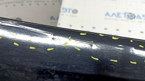 Left side sill for BMW 5 G30 17-23, black, scratches, dents