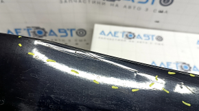 Left side sill for BMW 5 G30 17-23, black, scratches, dents
