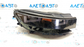 Right front headlight assembly for Hyundai Ioniq 5 22-24 LED, housing cracked, seal peeled off