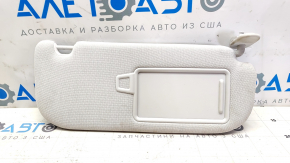 Right sun visor for Hyundai Ioniq 5 22-24 without panoramic windows, gray, without hook, for cleaning