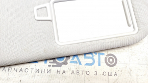 Right sun visor for Hyundai Ioniq 5 22-24 without panoramic windows, gray, without hook, for cleaning