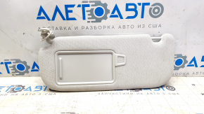 Left visor for Hyundai Ioniq 5 22-24 without panoramic windows, gray, without hook, for cleaning