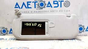Left visor for Hyundai Ioniq 5 22-24 without panoramic windows, gray, without hook, for cleaning