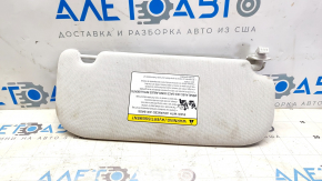 Left visor for Hyundai Ioniq 5 22-24 without panoramic windows, gray, without hook, for cleaning