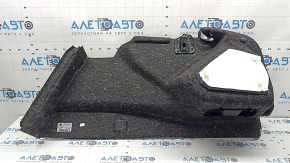 Left arch trim for BMW 5 G30 17-23, black, scratches on the trim