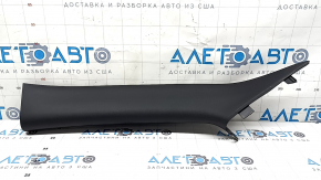 Jeep Compass 23-25 black front pillar trim, left