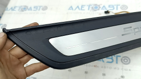 Outer front right door sill trim for BMW 5 Series G30 17-20 Sport Line, illuminated, corrosion, scratches