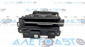Left Jeep Compass 22-25 dashboard air vent, black with chrome molding