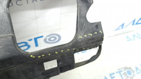 BMW 5 G30 17-20 rear bumper frame cracks, crack in the guide