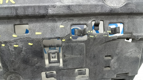 BMW 5 G30 17-20 rear bumper frame cracks, crack in the guide