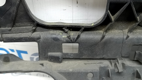 BMW 5 G30 17-20 rear bumper frame cracks, crack in the guide