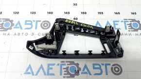Left front panel trim for BMW 5 G30 17-20 Fineline Ridge wood trim, backlit, scratched