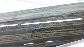 Right front panel trim for BMW 5 G30 17-20 Fineline Ridge wood trim, backlit, scratches