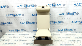 Rear seat backrest center BMW 5 G30 17-23 Canberra beige leather, for cleaning
