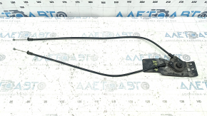 Audi A4 B9 17-25 hood release handle bracket with cables