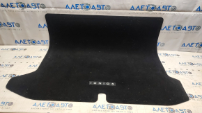 Hyundai Ioniq 5 22-24 trunk mat, black, 3-piece, for cleaning