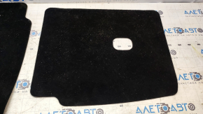 Hyundai Ioniq 5 22-24 trunk mat, black, 3-piece, for cleaning
