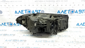 BMW 5 G30 17-20 LED Corona Rings S524A front left headlight without blocks, torn seal, broken housing, broken glass, sand