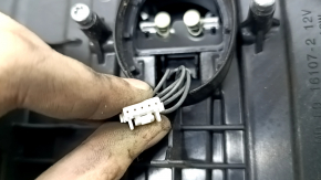 BMW 5 G30 17-20 LED Corona Rings S524A front left headlight without blocks, torn seal, broken housing, broken glass, sand