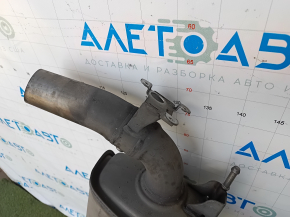 Exhaust pipe with catalytic converter, barrel and valve BMW 5 G30 17-20 2.0T without actuator
