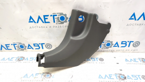 Front lower left pillar trim Hyundai Ioniq 5 22-24 dark gray, scratches