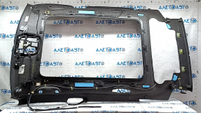 Jeep Compass 23-25 headliner for panoramic windows, black, dry-cleanable