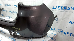 Jeep Compass 22-25 bare rear bumper, upper part, without parking sensors, graphite, scratch