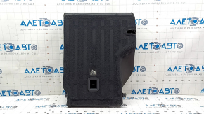 Rear seat row 2 upper right Jeep Compass 22-25 black leather, brown stitching